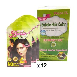 Moon17 Bubble Hair Color (maple red) 12packs - free hair mist 150ml